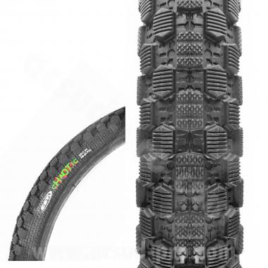 PNEU VELO 20 x 1.95 CST BMX BLACK CHAOTIC NOIR TRINGLE RIGIDE TR (53-406)