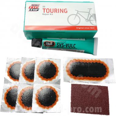 NECESSAIRE REPARATION TIP TOP TT02 (BOITE ) - (RUSTINES + TUBE DISSOLUTION )