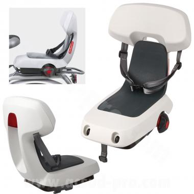SIEGE ENFANT ARRIERE POLISPORT FIXATION SUR PORTE BAGAGE GUPPY JUNIOR BLANC