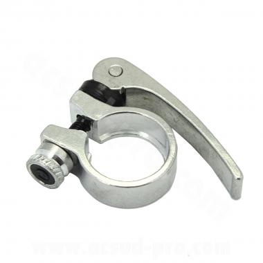 COLLIER DE TIGE SELLE VELO A BLOCAGE RAPIDE ALU Ø28.6
