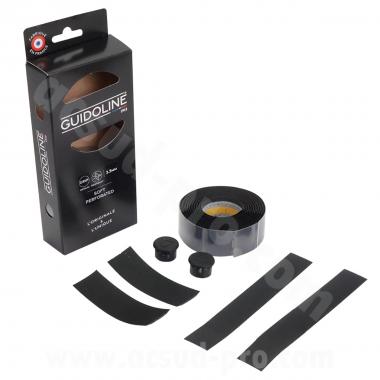 GUIDOLINE SOFT GRIP PERFOREE NOIR VELOX - EPAISSEUR 2.5MM ((LA PAIRE)