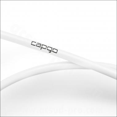 GAINE VELO DERAILLEUR CAPGO Ø4mm PTFE BLANC (ROULEAU DE 10m)