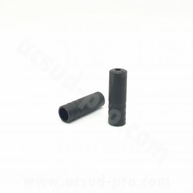 EMBOUT ETANCHE CAPGO EN PLASTIQUE POUR GAINE DE DERAILLEUR Ø4mm (BOITE DE 100 PIECES)