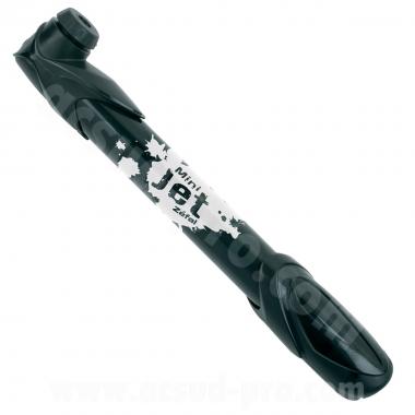 POMPE VELO MINI ROUTE/VTT ZEFAL MINI JET RESINE NOIR (AVEC FIXATION PORTE BIDON)