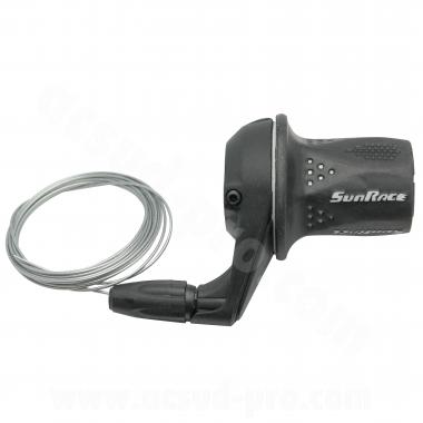 MANETTE DE DERAILLEUR DROITE 5V. POIGNEE TOURNANTE SUNRACE SHIFTER - COMPATIBLE SHIMANO / SRAM