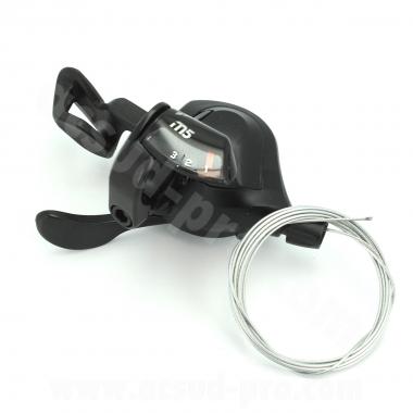 MANETTE DE DERAILLEUR GAUCHE 3V. PUSH-PULL TRIGGER SUNRACE