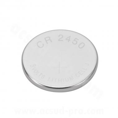PILE AU LITHIUM CR2450 POUR COMPTEURS SIGMA BC 12.0 WR/ BC 14.0 WR