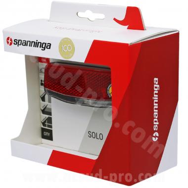 ECLAIRAGE VELO ARRIERE VAE SUR PORTE BAGAGES SPANNINGA SOLO