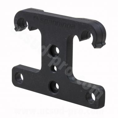SUPPORT ECLAIRAGE VELO SPANNINGA FIXATION CHARIOT DE SELLE ARRIERE BR 11