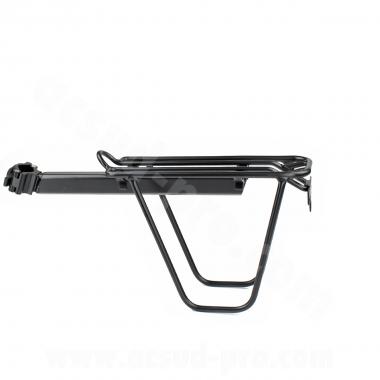 PORTE BAGAGE VELO ARRIERE FIXATION TIGE DE SELLE Ø25.4 31.8mm NOIR
