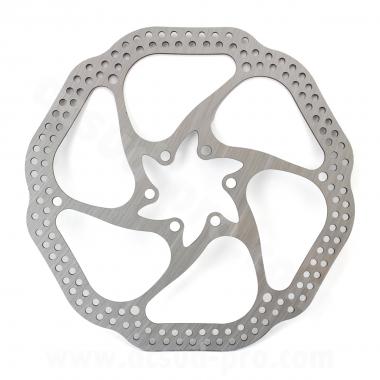 DISQUE FREIN VELO QY-HS1 Ø160mm 6 TROUS TYPE AVID HS1
