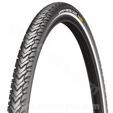 PNEU VELO 700 x 35 MICHELIN PROTEK CROSS MAX 5mm BANDES REFLECHISSANTES E-BIKE READY TRINGLE RIGIDE TR (37-622)