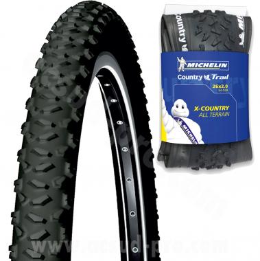 PNEU VELO 26 x 2.00 MICHELIN COUNTRY TRAIL TUBELESS READY TRINGLE SOUPLE TS (52-559)