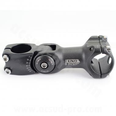 POTENCE VELO ALU REGLABLE 110MM  Ø31.8