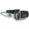 MANETTE DE DERAILLEUR DROITE 6V. POIGNEE TOURNANTE SRAM MRX - COMPATIBLE SHIMANO