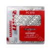 CHAINE VELO 8V. SRAM PC-870 ARGENT 114 MAILLONS 2.38