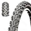 PNEU VELO 26 x 1.95 CST KNOBBLY TRACTION BANDE ANTI-CREVAISON 5MM NOIR TRINGLE RIGIDE TR (53-559)