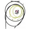 TRANSMISSION COMPLETE FREIN L'ECHAPPEE + EMBOUT (GAINE ET CABLE)