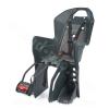 PORTE BEBE ARRIERE POLISPORT FIXATION SUR CADRE KOOLAH NOIR/GRIS