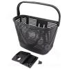 PANIER AVANT PLASTIQUE KLICKFIX LAMELLO MINI 12L NOIR (32x24x22cm)