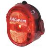 ECLAIRAGE VELO USB ARRIERE SUR TIGE SELLE SIGMA NUGGET II FLASH