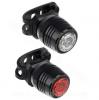 KIT ECLAIRAGE VELO AVANT / ARRIERE ALU USB POUR CINTRE ET TIGE DE SELLE