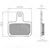 PLAQUETTE DE FREIN VELO BRENTA E-BIKE/ SEMI METAL COMPATIBLE SRAM RED. FORCE AXS. LEVEL. LEVEL T. LEVEL ULTIMATE