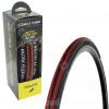 PNEU VELO 700 x 23C DELI SA-205 NOIR ROUGE TRINGLE SOUPLE TS (22-622)