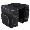 SACOCHE VELO DOUBLE ARRIERE TISSU 38L