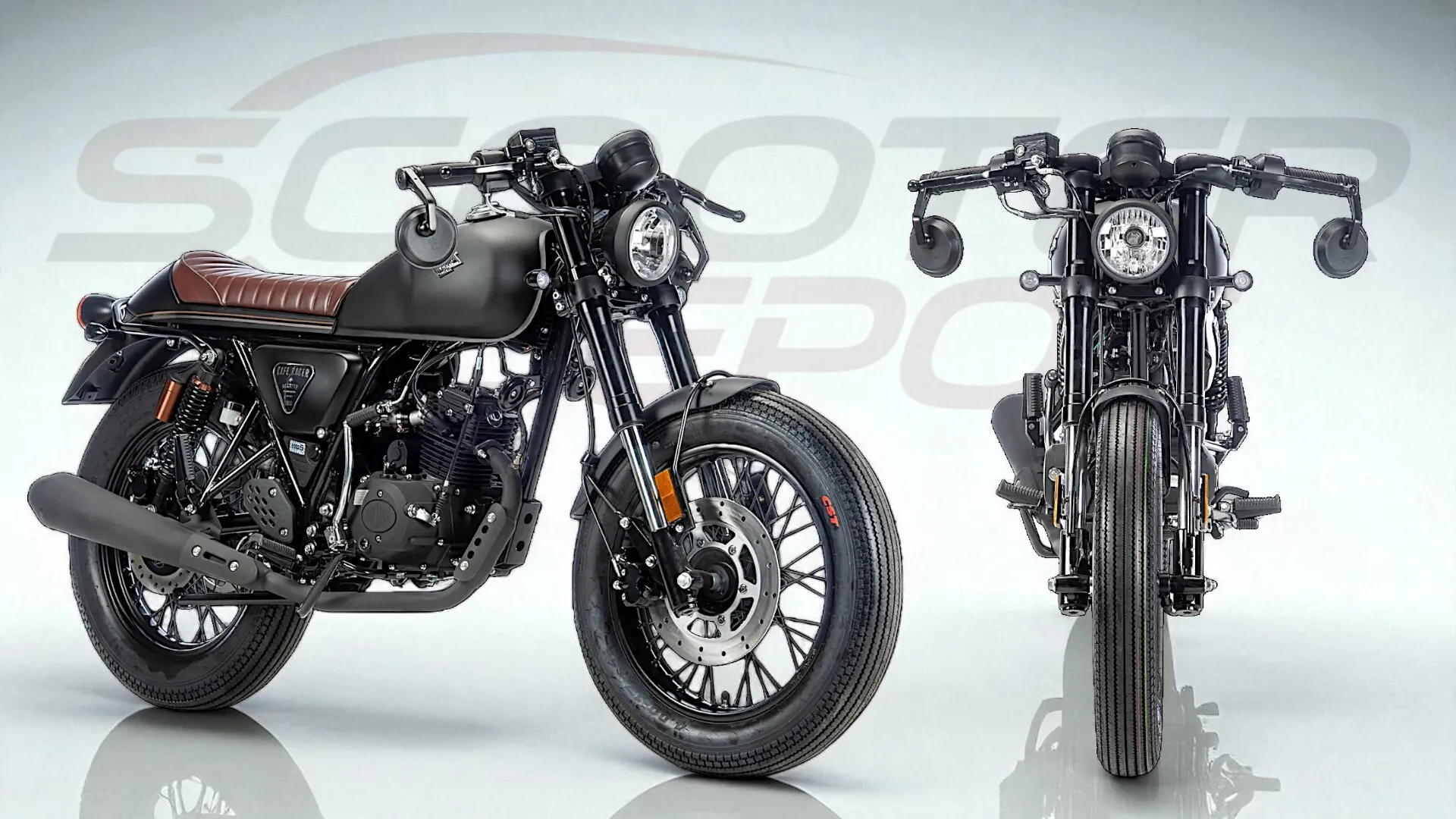 Archive AM‑80 50 Café Racer-esprit vintage à portée de main