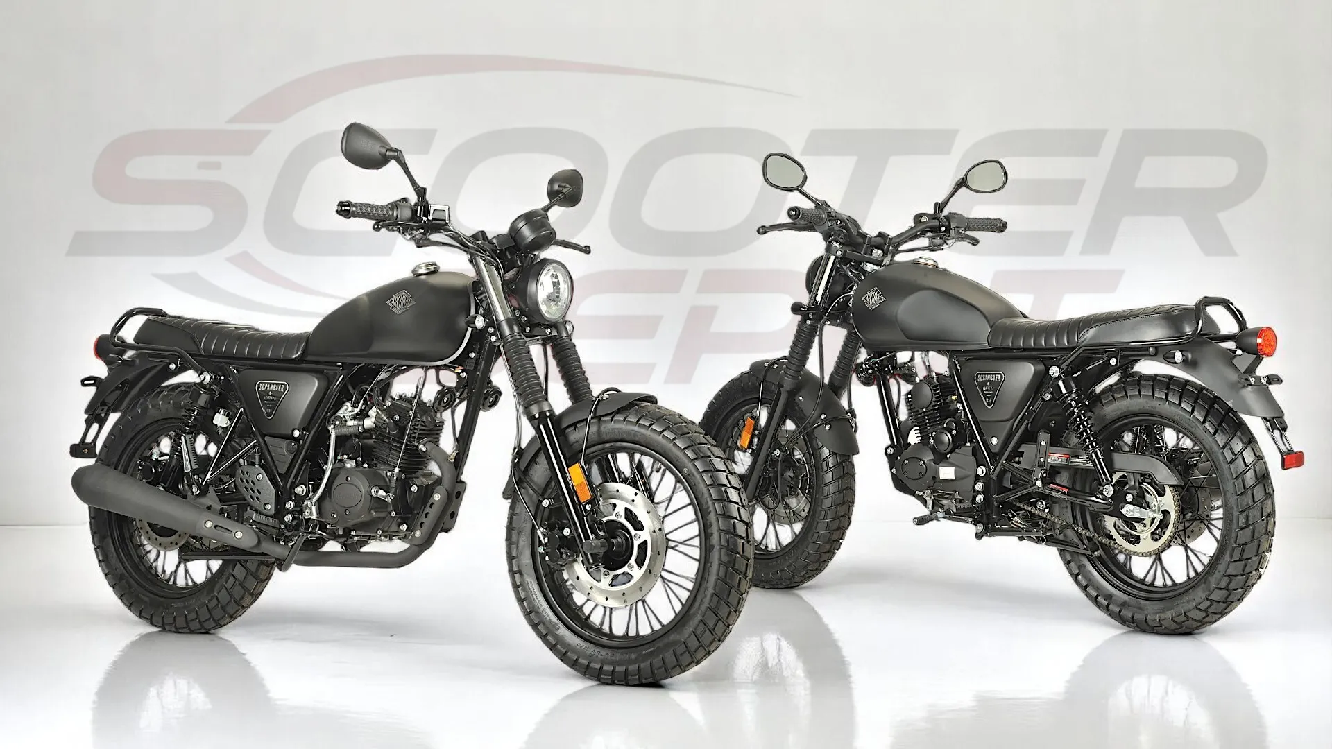 SCRAMBLER 50cc AM-84-La moto vintage accessible dès 14 ans