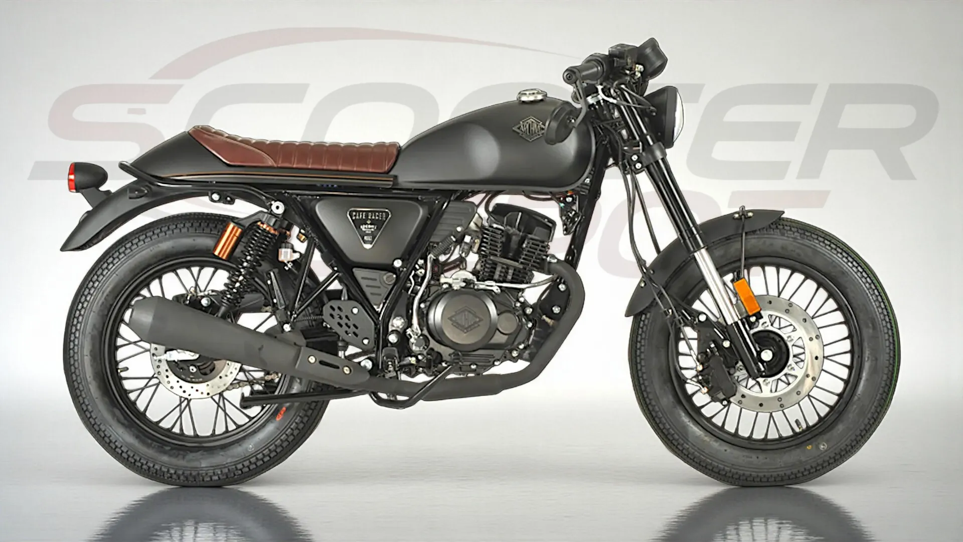 Moto 125cc CAFE RACER AM-60 - Le Style rétro signé Archive