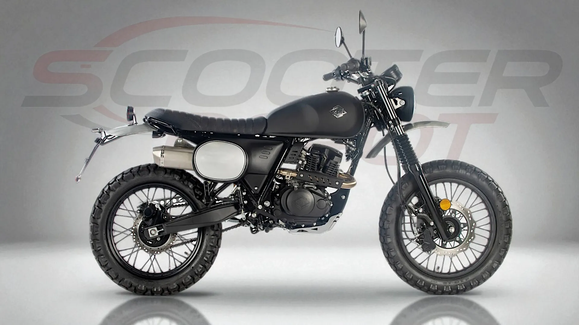 OUTBACK 125cc-La moto scrambler off-road vintage par Archive