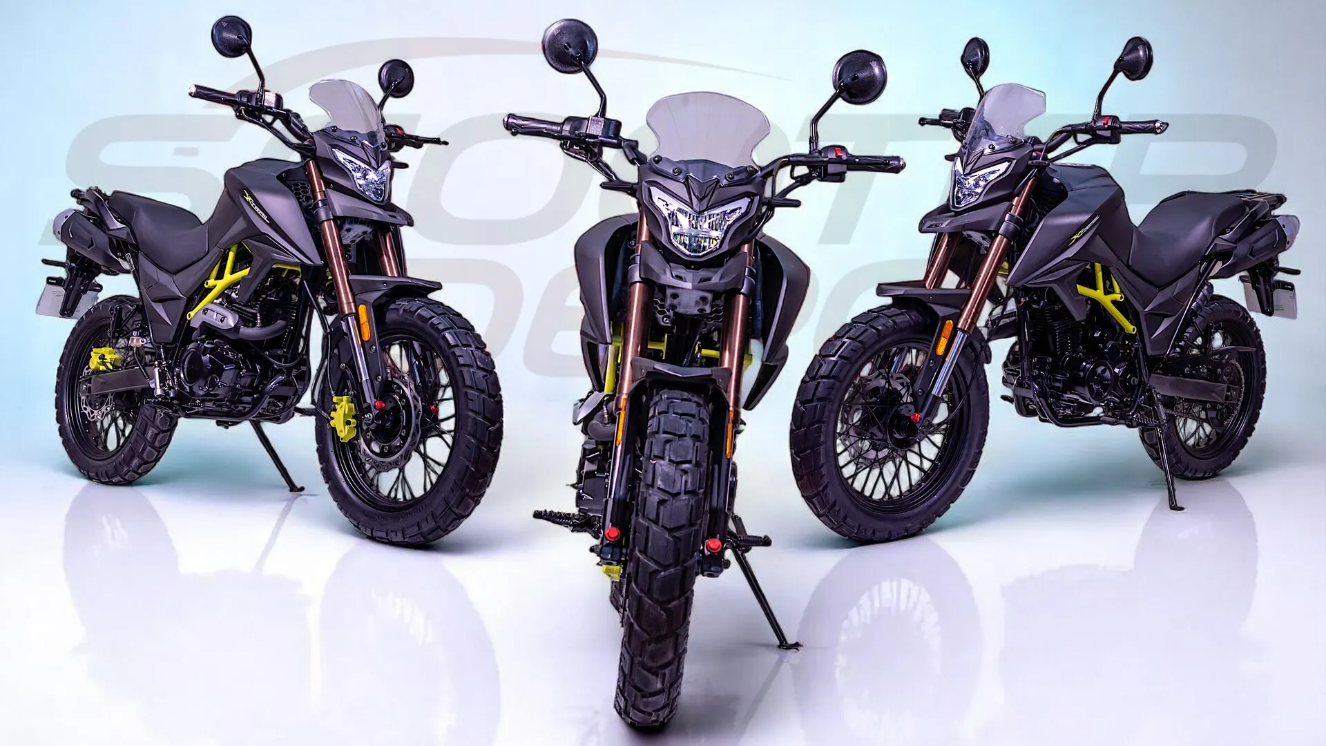 MAGPOWER 125cc XTRAIL Noire - Taillée pour les aventuriers