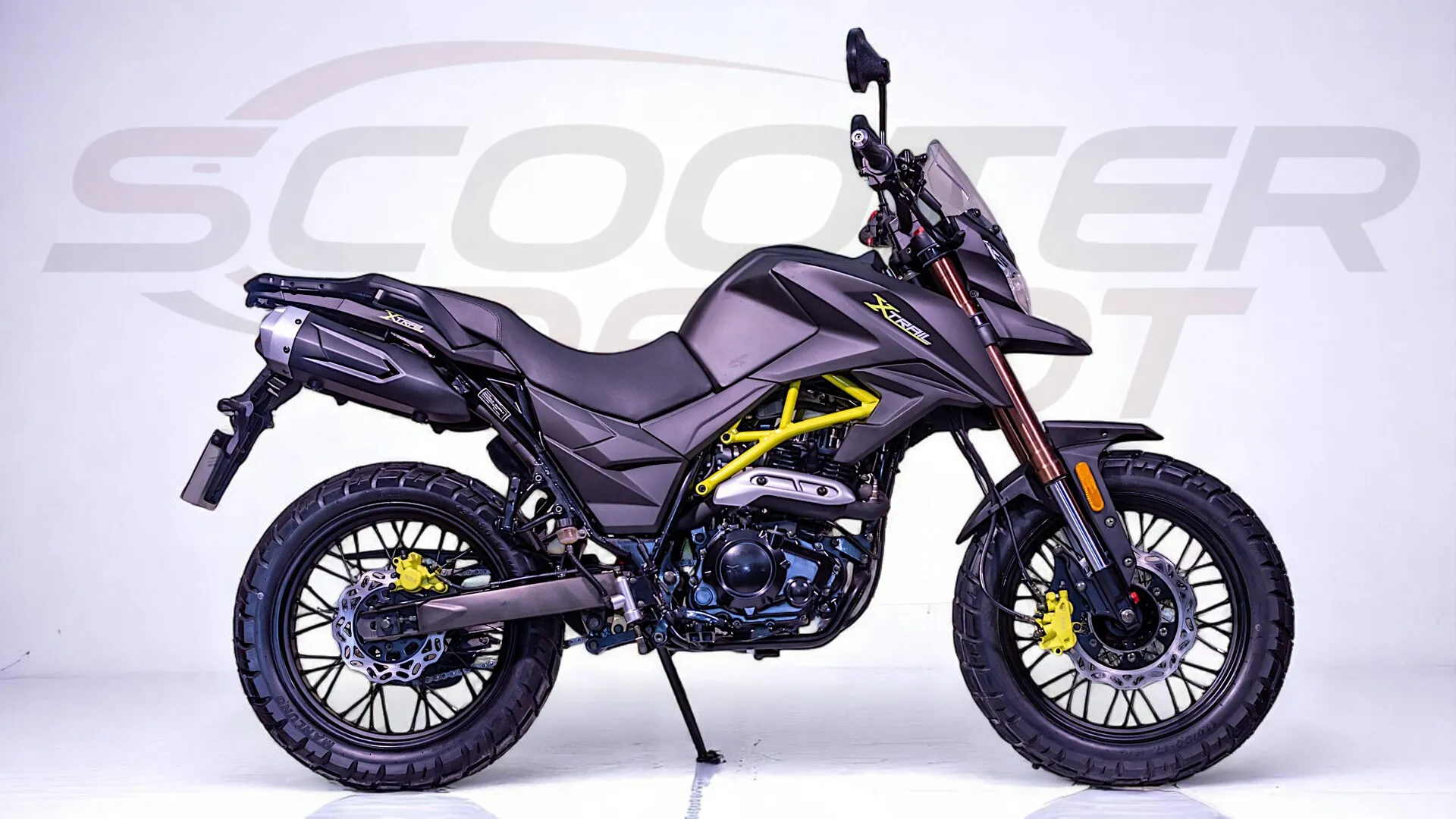 MAGPOWER 125cc XTRAIL Noire - Taillée pour les aventuriers