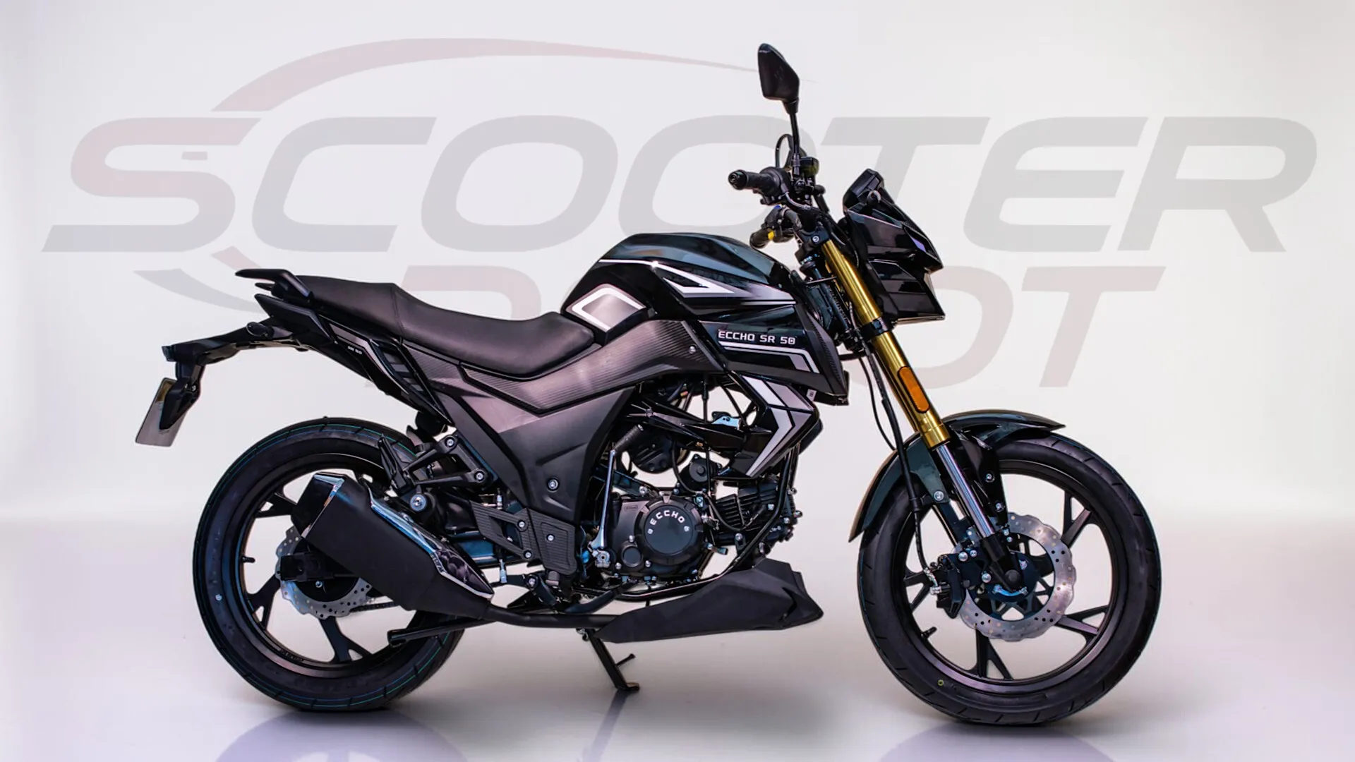 ECCHO SR 50 GHOST 2027 – Moto 50cc Full LED look MT roadster