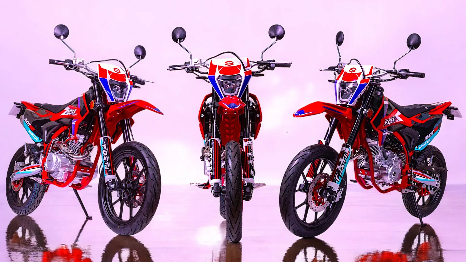 Moto 50cc Supermotard FOSTI 50-La moto 50cc pas chère