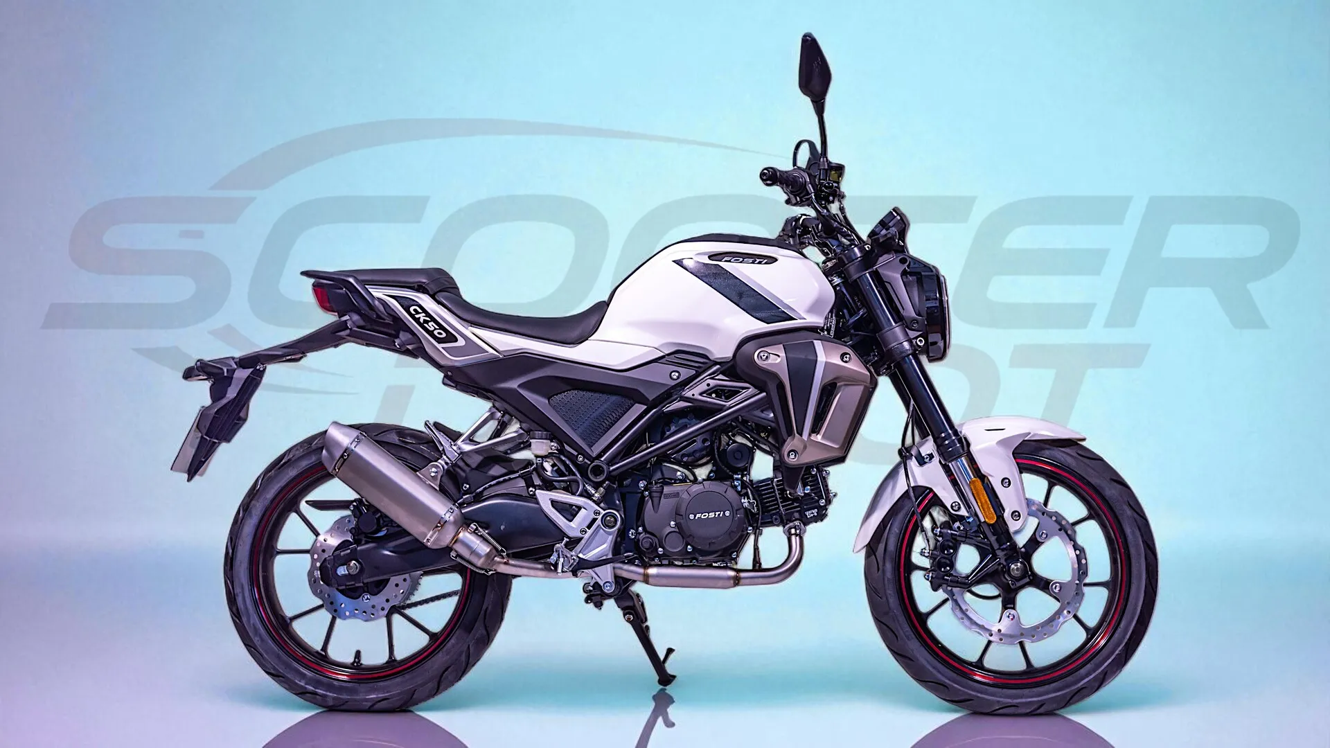 FOSTI CK50 ICE EDITION : Une moto 50cc lookée dès 14 ans
