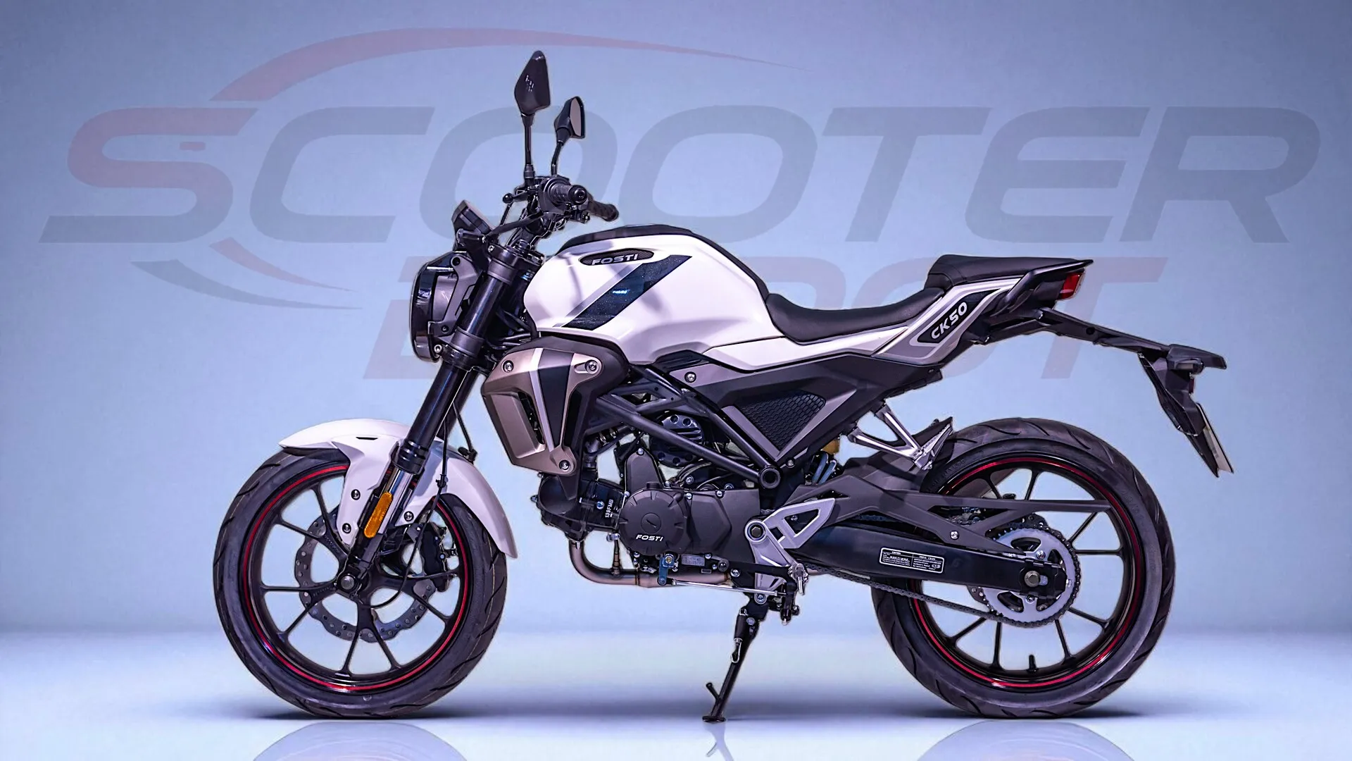 FOSTI CK50 ICE EDITION : Une moto 50cc lookée dès 14 ans