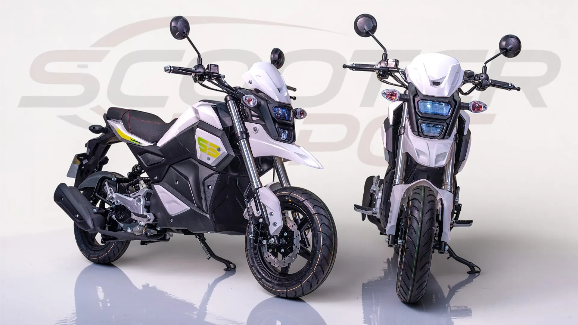 Vepard Hammer 50 Blanche : La Moto 50 Automatique dès 14 ans