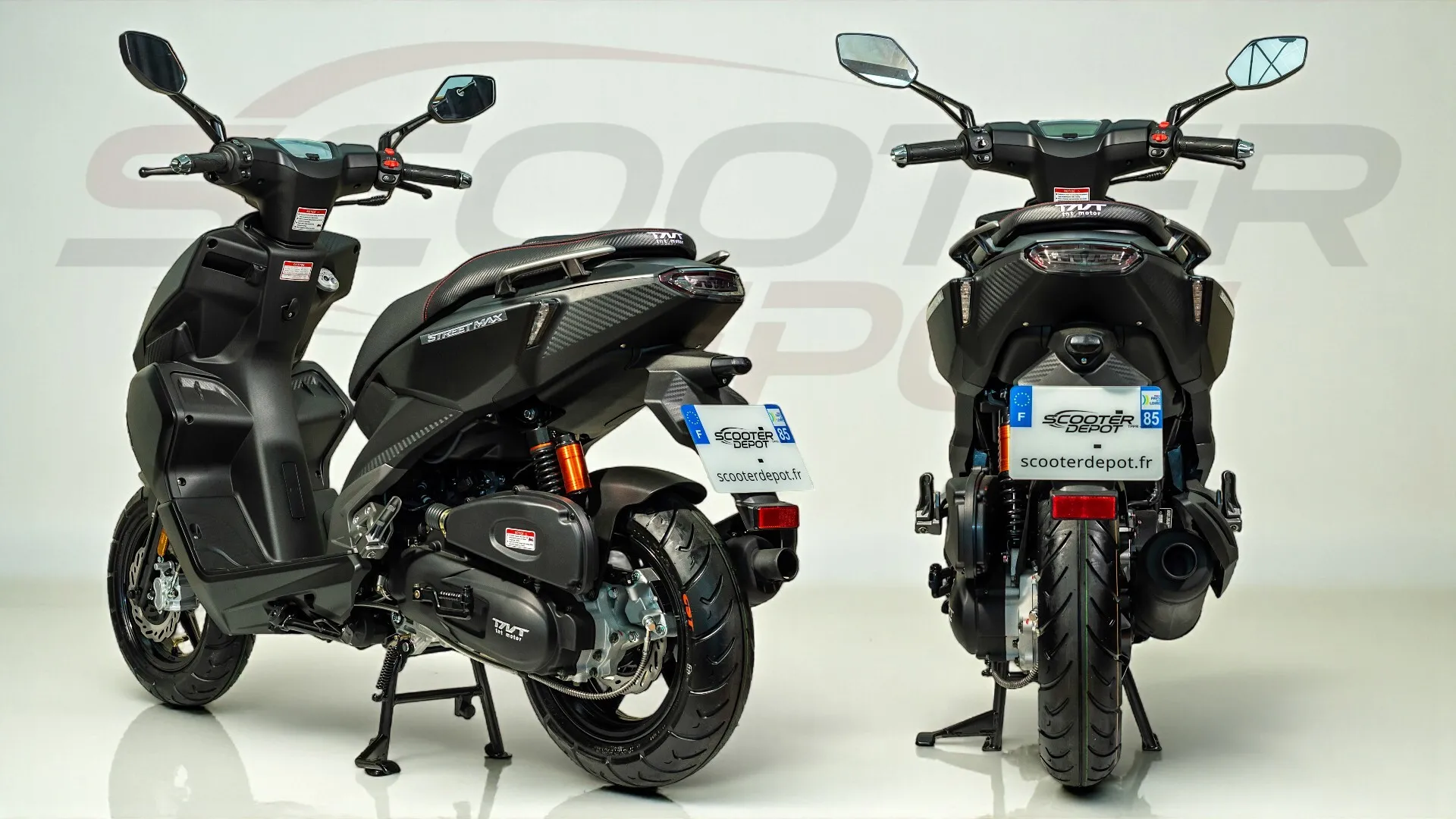 TNT MOTOR STREETMAX - Scooter 50cc sportif et haut de gamme