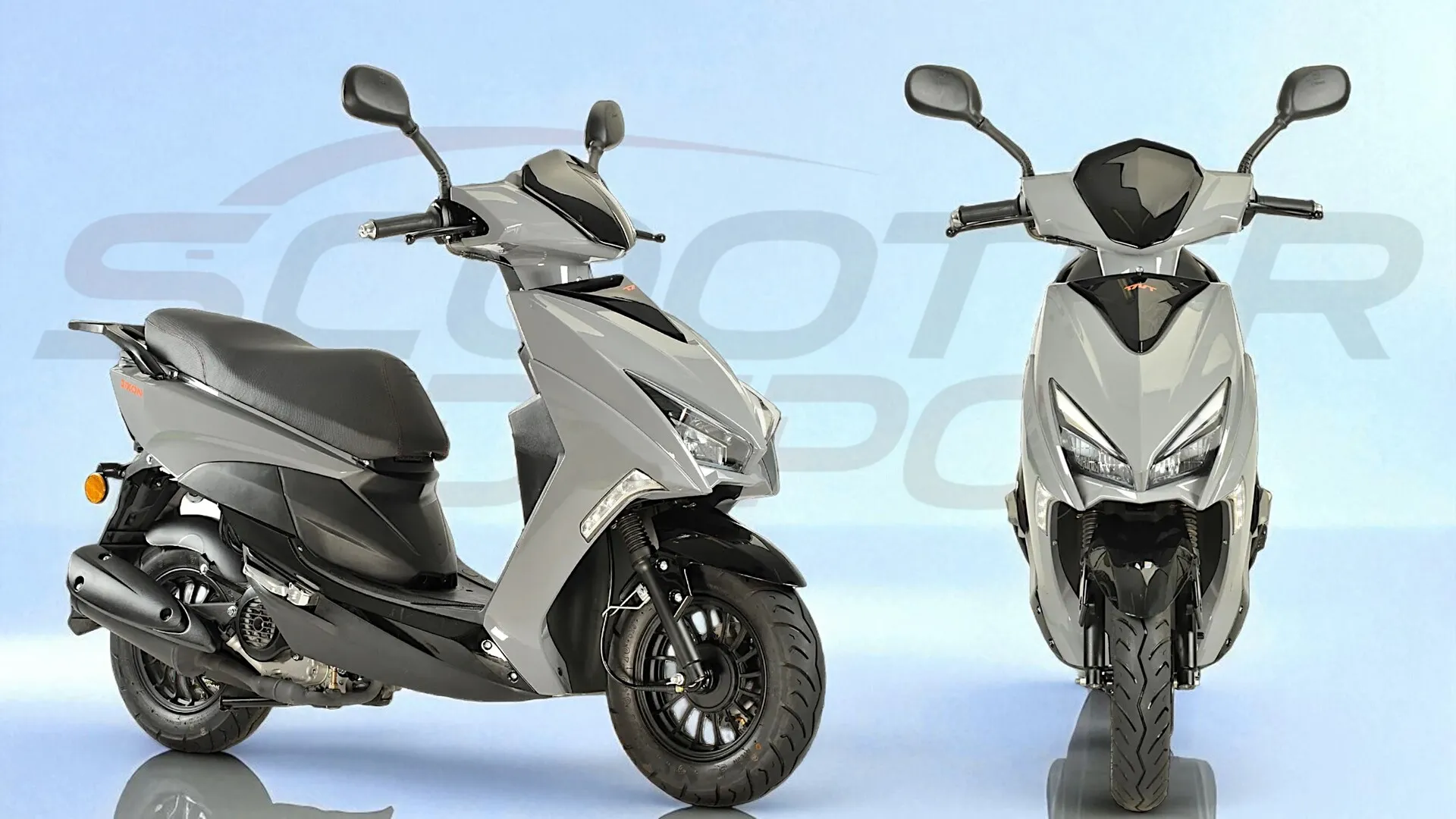 TNT Dixon Gris Nardo 2026 : Scooter 50cc Connecté Euro 5+