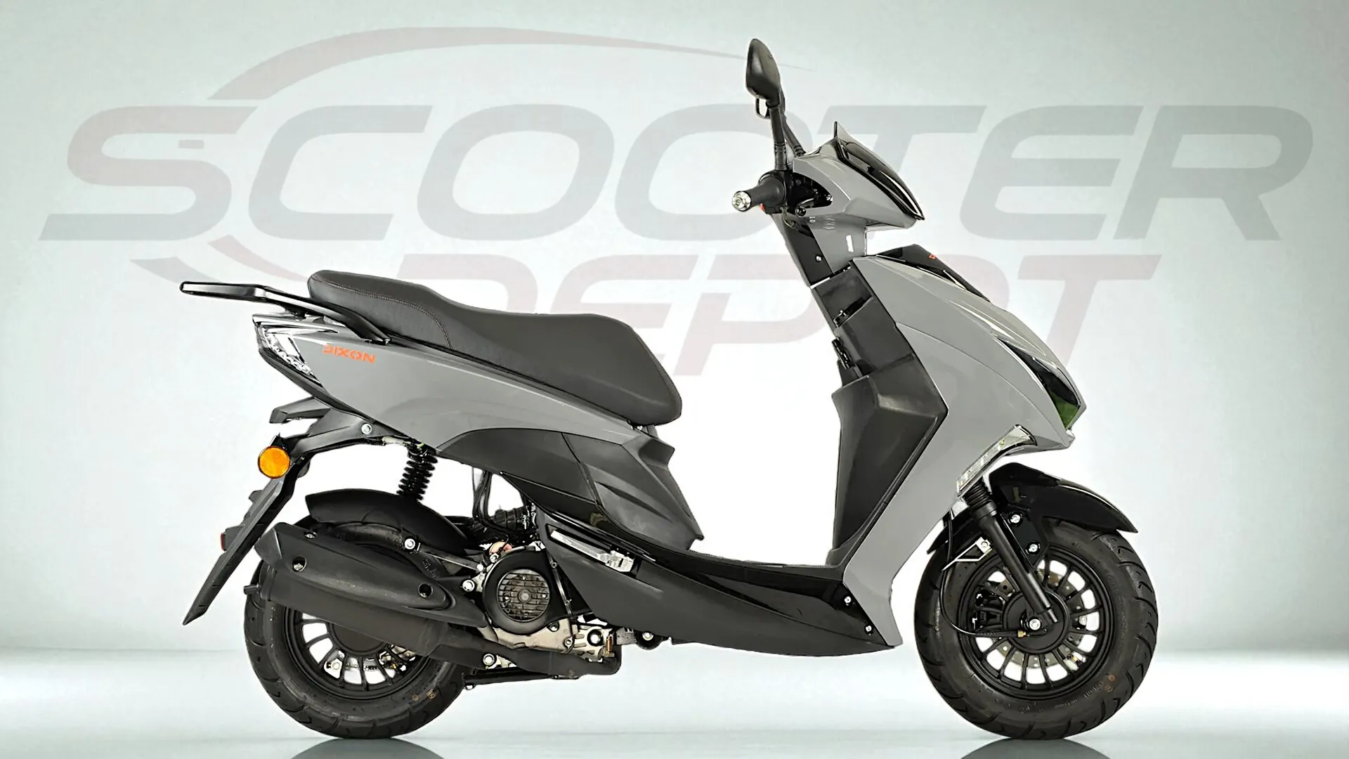 TNT Dixon Gris Nardo 2026 : Scooter 50cc Connecté Euro 5+