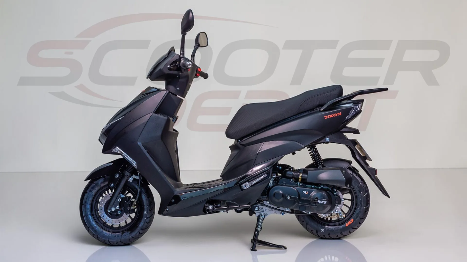 Scooter 50 TNT MOTOR DIXON 10 Pouces Noir Mat 2026 Euro 5 plus