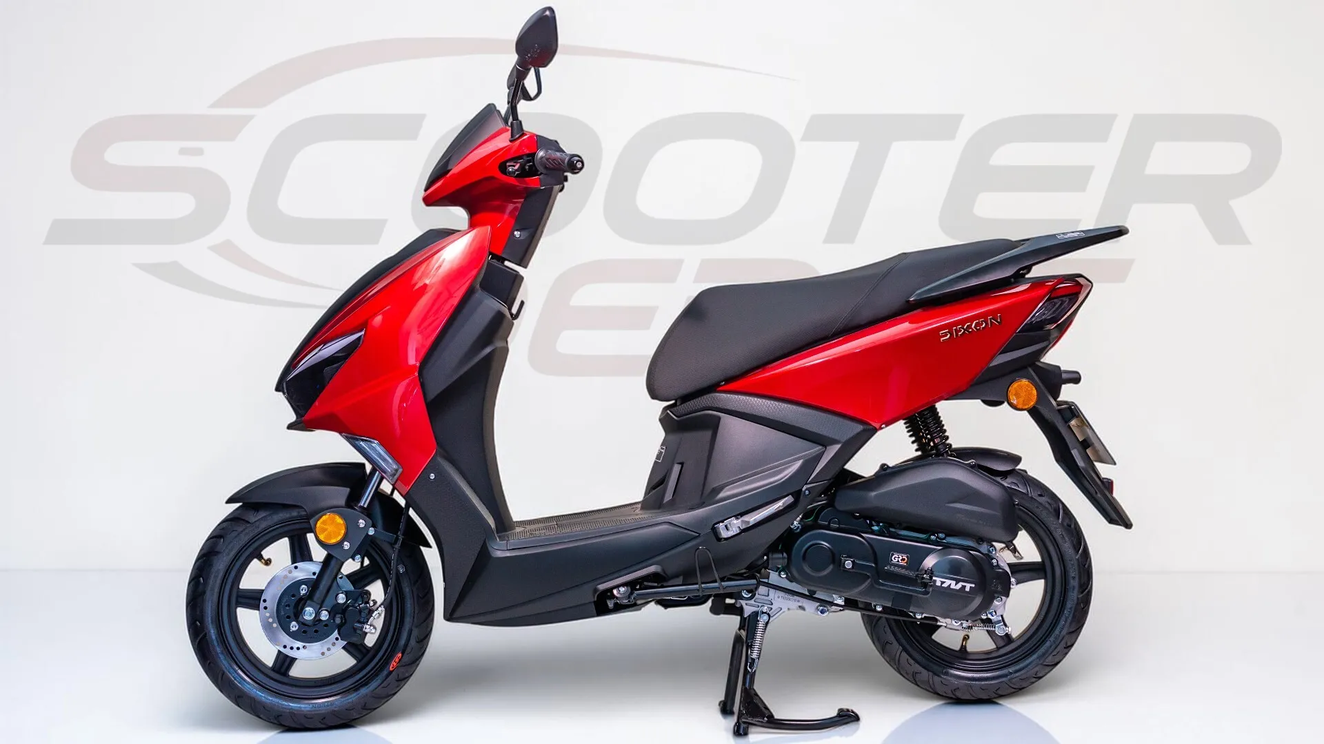 TNT DIXON 12 pouces Rouge - le scooter 50cc urbain sportif