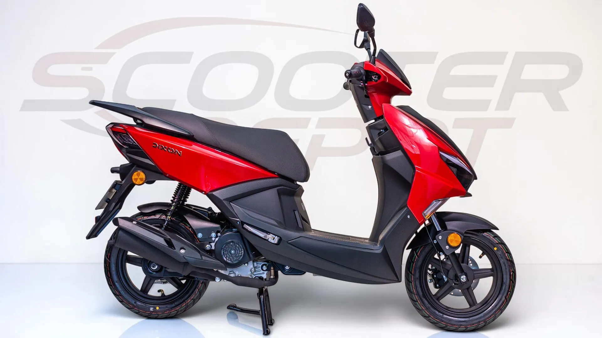 TNT DIXON 12 pouces Rouge - le scooter 50cc urbain sportif