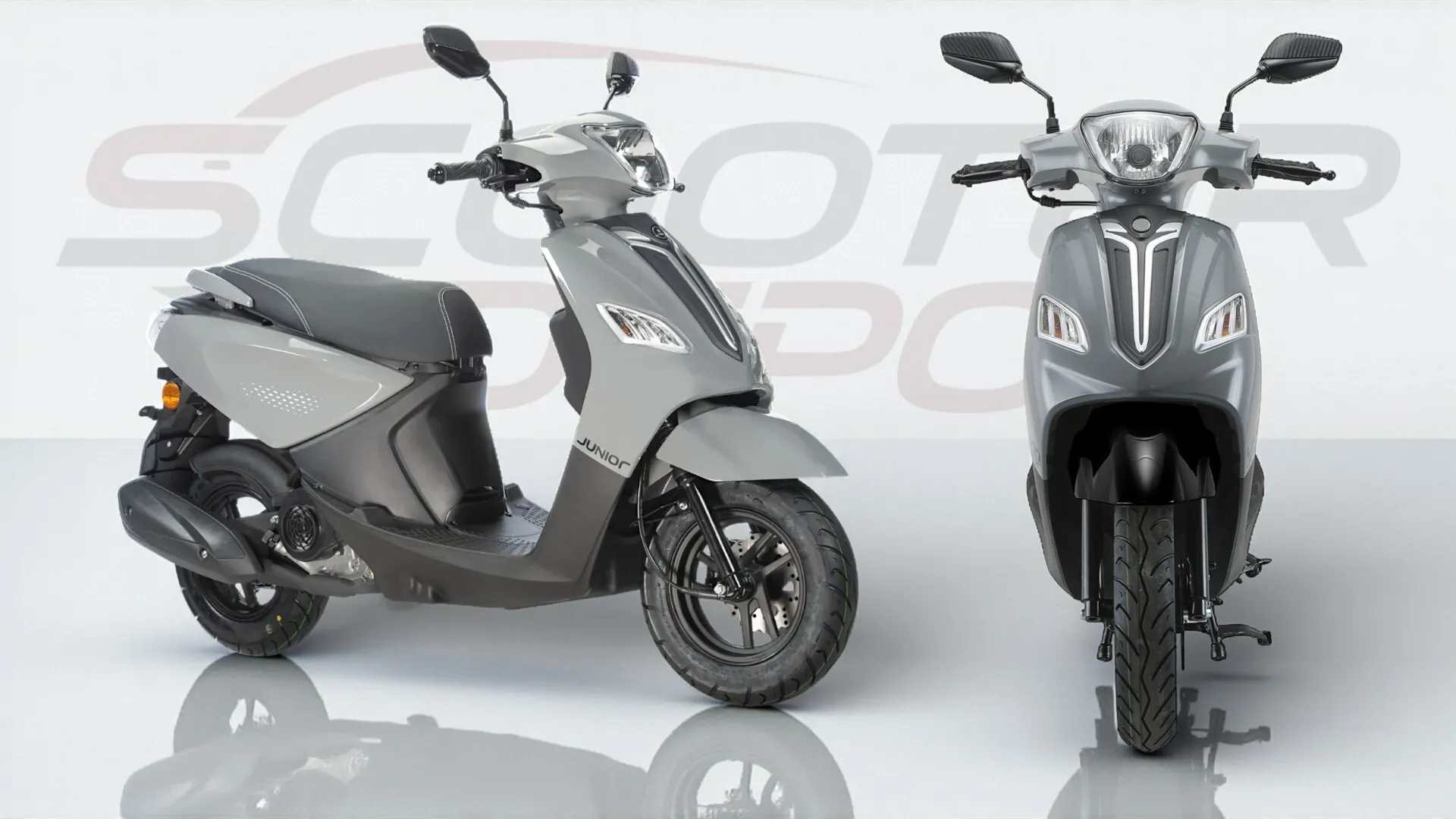 TNT Junior Gris 2026: Scooter 50cc débutant facile pas cher
