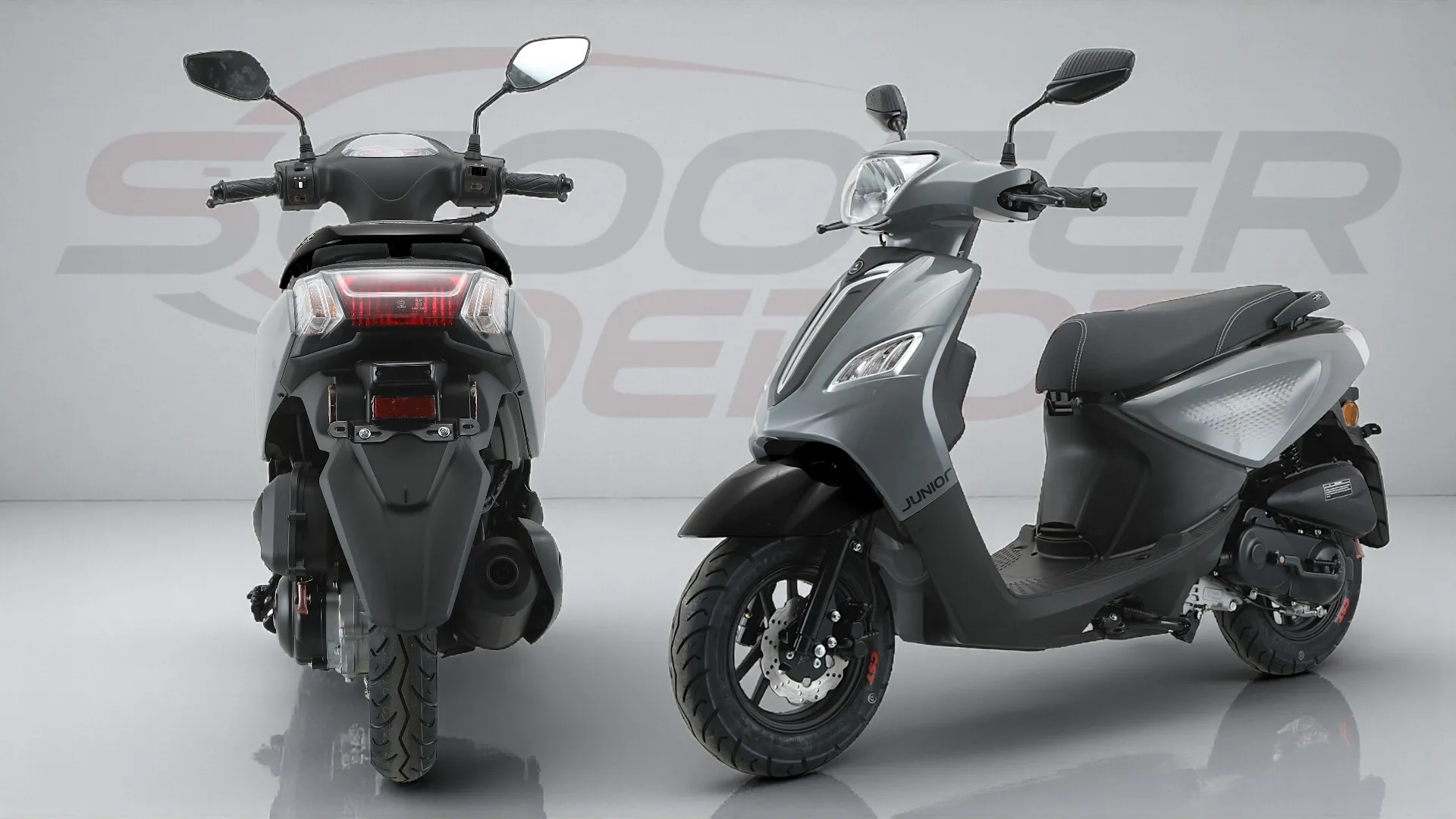 TNT Junior Gris 2026: Scooter 50cc débutant facile pas cher