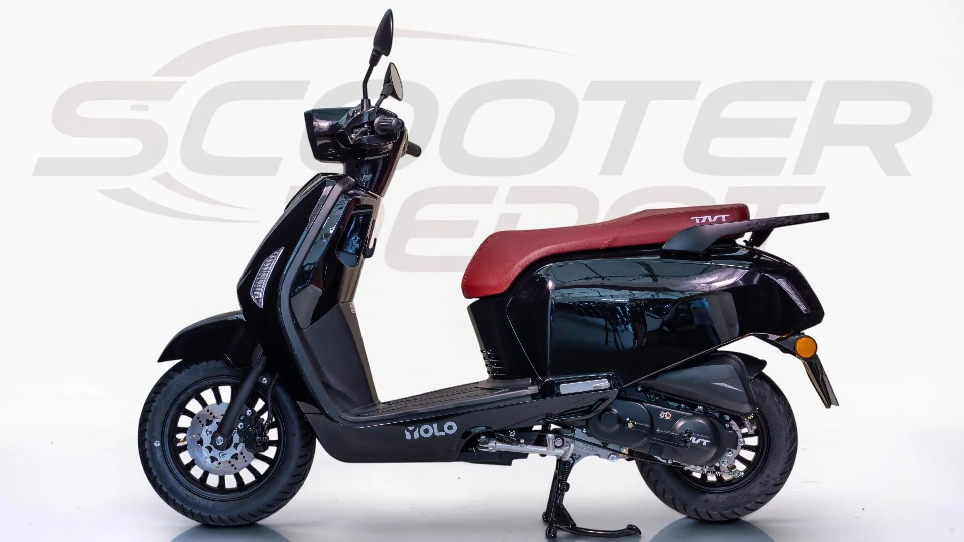 TNT MOTOR YOLO 50cc Noir : Scooter Vintage Moderne Euro 5+