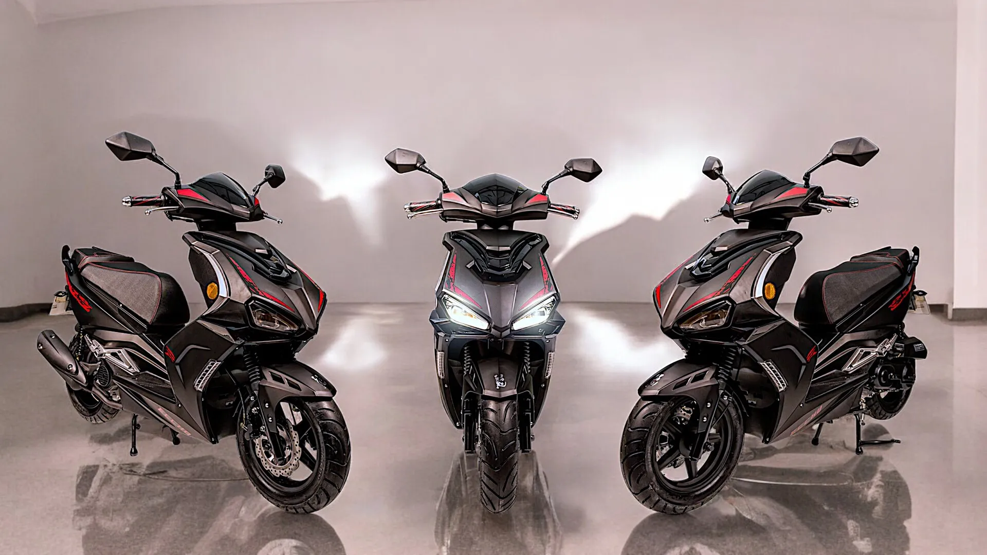 ECCHO FAST BLACK II – Le scooter 50 sportif au style racing